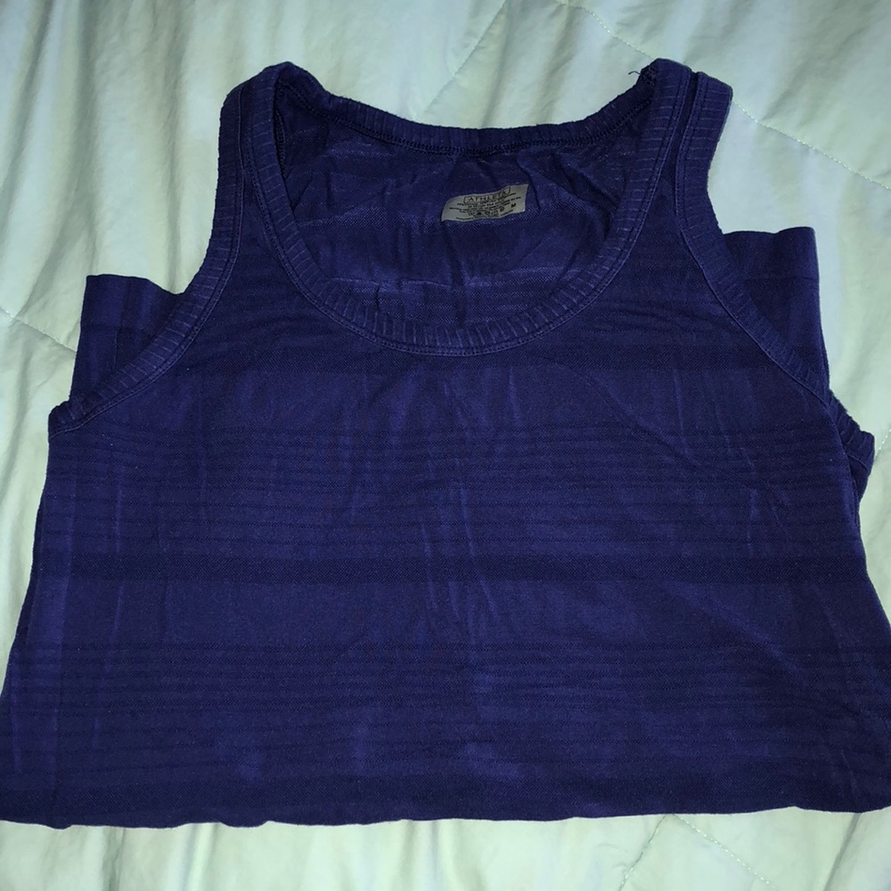 ATHLETA STRIPED WORKOUT TANK